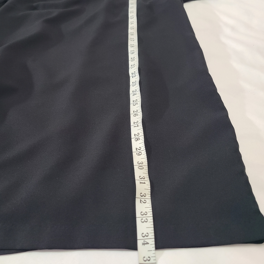 Bordeaux Short Sleeve Little Black Dress Size Large - Picture 6 of 10